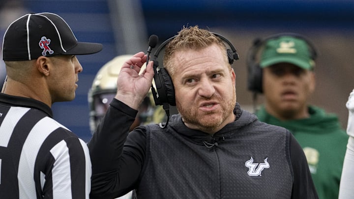 Pat Forde of Sports Illustrated says USF's Alex Golesh is a top candidate to take over at Arkansas.