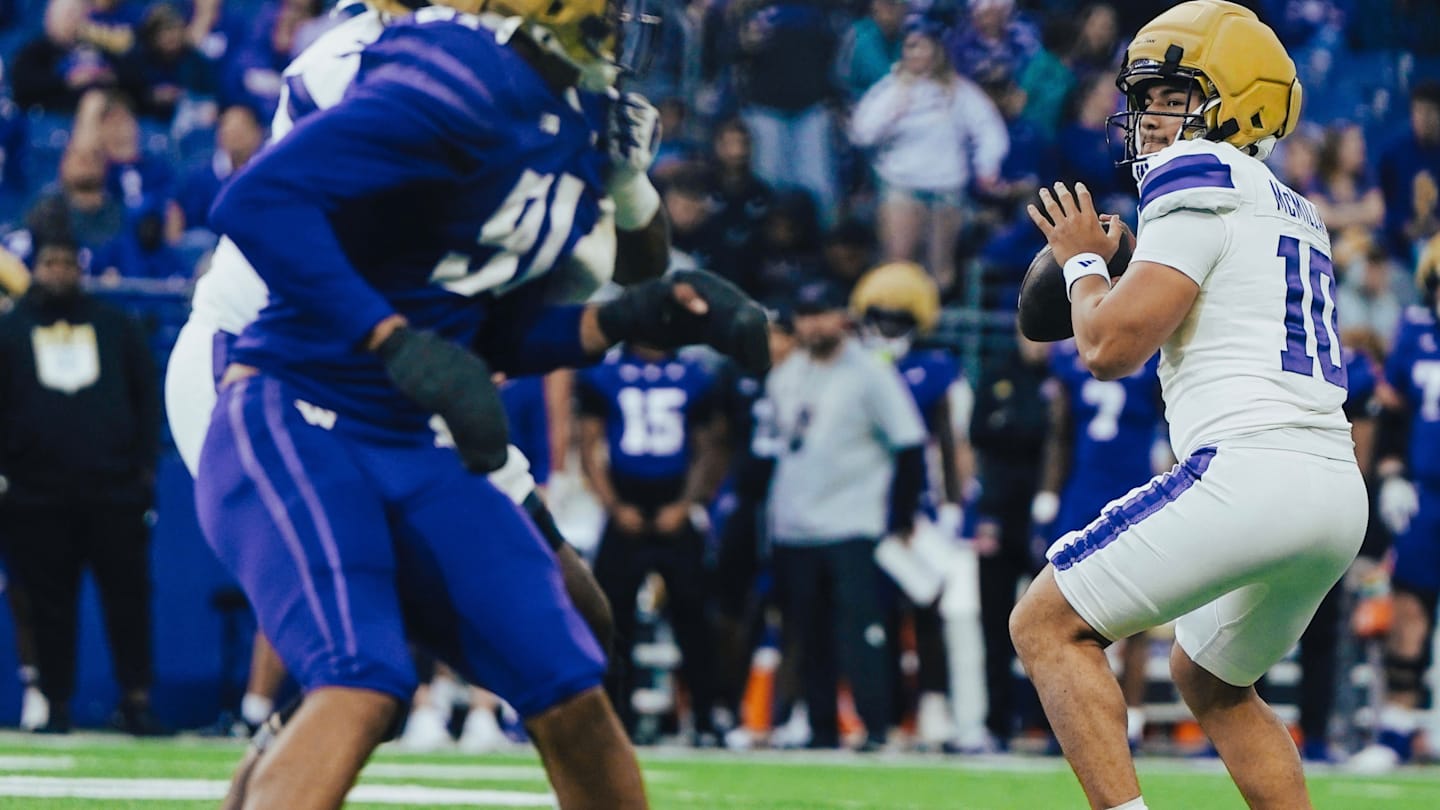 Looking for Back-up UW Quarterback, Here's  Ready Option