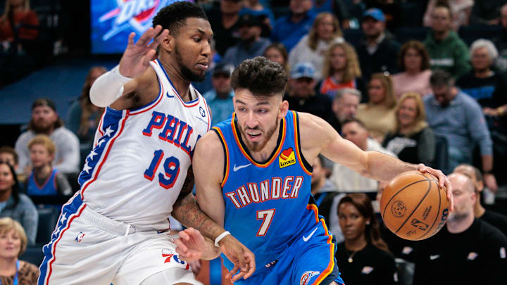 Philadelphia 76ers v Oklahoma City Thunder