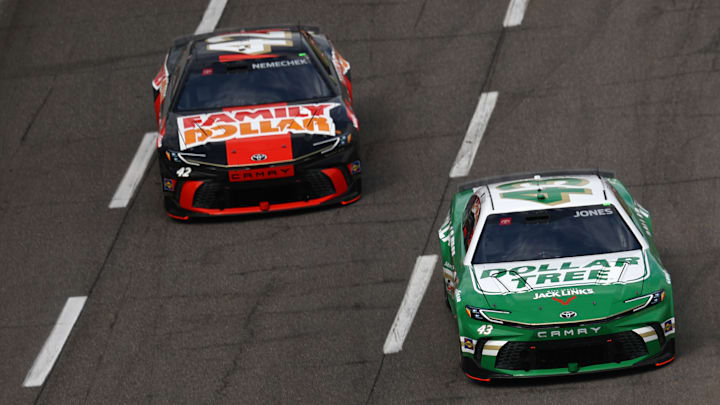John Hunter Nemechek, Erik Jones, Legacy Motor Club, Cook Out 400, Martinsville Speedway, NASCAR