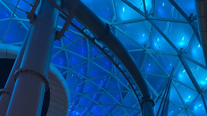 Disney World's Magic Kingdom - Tron Lightcycle Run. Photo courtesy Ashley Schwarz