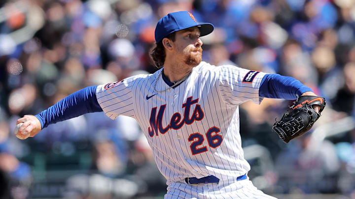 Nolan McLean and the Mets are road favorites in San Francisco. Nolan McLean and the Mets are road favorites in San Francisco.