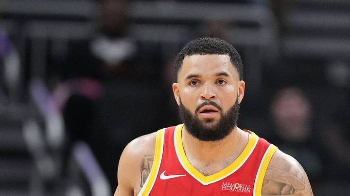Oct 28, 2026; Milwaukee, Wisconsin, USA; Houston Rockets guard Fred Vanvleet (5) brings the ball up court against the Milwaukee Bucks in the first half at Fiserv Forum. Mandatory Credit: Michael McLoone-Imagn Images Oct 28, 2026; Milwaukee, Wisconsin, USA; Houston Rockets guard Fred Vanvleet (5) brings the ball up court against the Milwaukee Bucks in the first half at Fiserv Forum. Mandatory Credit: Michael McLoone-Imagn Images