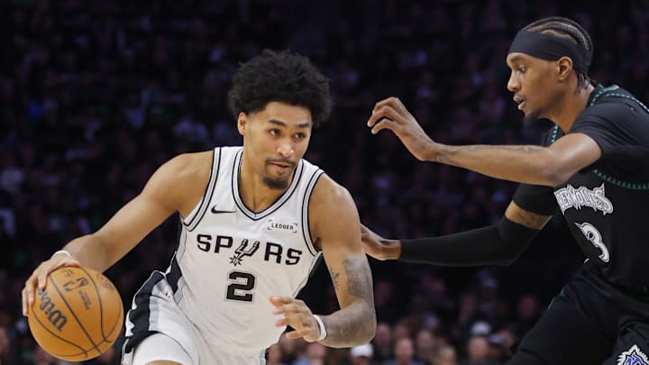 San Antonio Spurs guard Dylan Harper is a solid prop target in Game 6. 