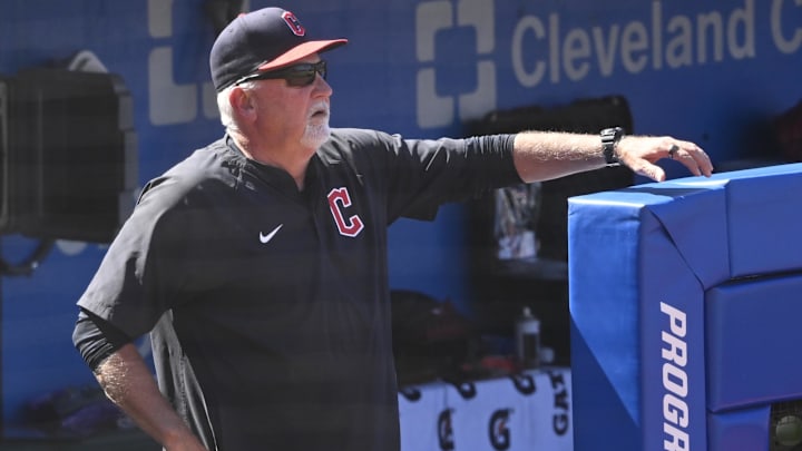 Aug 31, 2025; Cleveland, Ohio, USA; Cleveland Guardians pitching coach Carl Willis (51) stands in the dugout in the seventh inning against the Seattle Mariners at Progressive Field. Mandatory Credit: David Richard-Imagn Images Aug 31, 2025; Cleveland, Ohio, USA; Cleveland Guardians pitching coach Carl Willis (51) stands in the dugout in the seventh inning against the Seattle Mariners at Progressive Field. Mandatory Credit: David Richard-Imagn Images