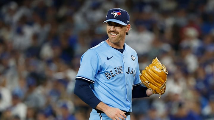 World Series - Toronto Blue Jays v Los Angeles Dodgers - Game Four World Series - Toronto Blue Jays v Los Angeles Dodgers - Game Four