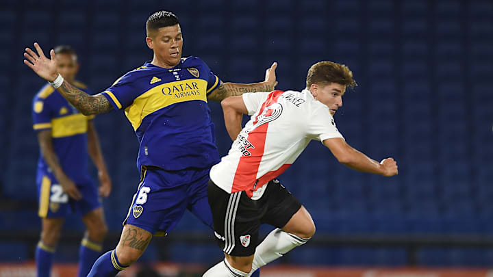 Boca Juniors v River Plate - Copa De La Liga Profesional 2021 Boca Juniors v River Plate - Copa De La Liga Profesional 2021