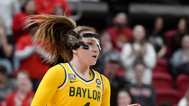 Baylor's guard Jana Van Gytenbeek (4) dribbles the ball against Texas Tech in a Big 12 basketball game, Saturday, Jan. 28, 2023, at United Supermarkets Arena. Baylor's guard Jana Van Gytenbeek (4) dribbles the ball against Texas Tech in a Big 12 basketball game, Saturday, Jan. 28, 2023, at United Supermarkets Arena.