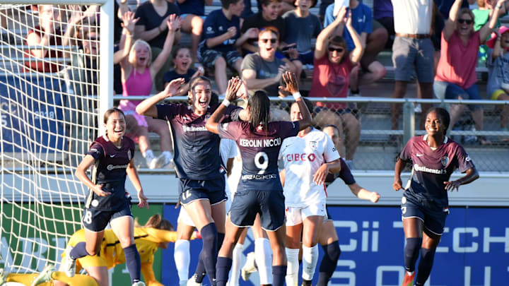 Aug 20, 2022; Cary, North Carolina, USA;  North Carolina Courage forward Diana Ordonez (12)