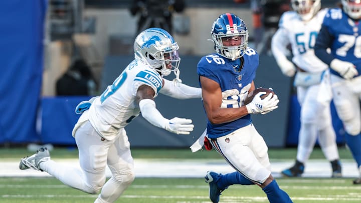 Nov 20, 2022; East Rutherford, New Jersey, USA; New York Giants wide receiver Darius Slayton (86)