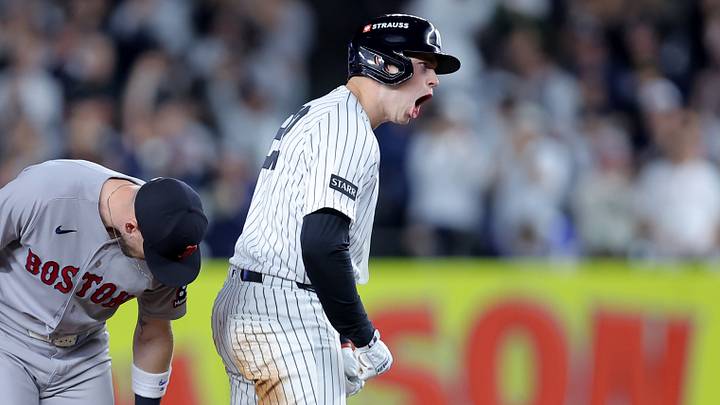 Ben Rice's grand slam in the eighth inning of Game 1 allowed the New York Yankees to rest many key arms. Ben Rice's grand slam in the eighth inning of Game 1 allowed the New York Yankees to rest many key arms.