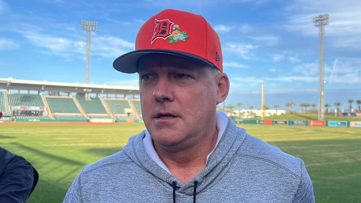 Detroit Tigers manager A.J. Hinch