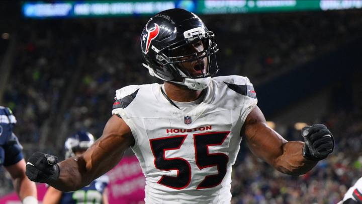 Houston Texans defensive end Danielle Hunter 