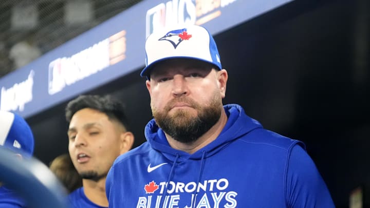 Toronto Blue Jays manager John Schneider