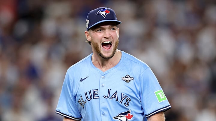 Toronto Blue Jays pitcher Trey Yesavage Toronto Blue Jays pitcher Trey Yesavage