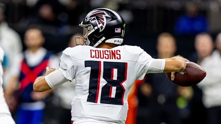Atlanta Falcons quarterback Kirk Cousins Atlanta Falcons quarterback Kirk Cousins
