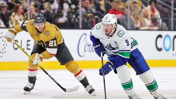 Vancouver Canucks v Vegas Golden Knights