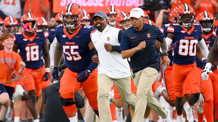 Syracuse football's 2026 season is here. SU hosts New Hampshire on Saturday afternoon. Here's how to watch and betting odds.
