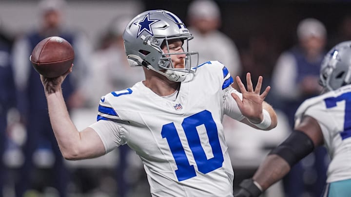 Cowboys quarterback Cooper Rush is expected to start and one betting insider likes the Cowboys to cover. 