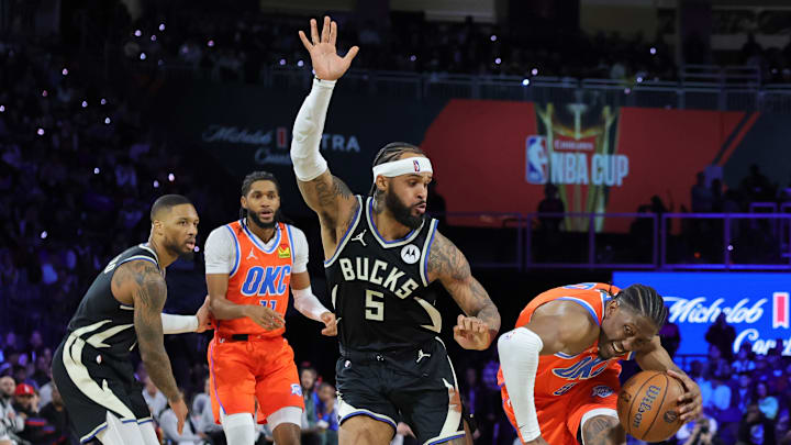 Milwaukee Bucks v Oklahoma City Thunder: Championship - Emirates NBA Cup 2024