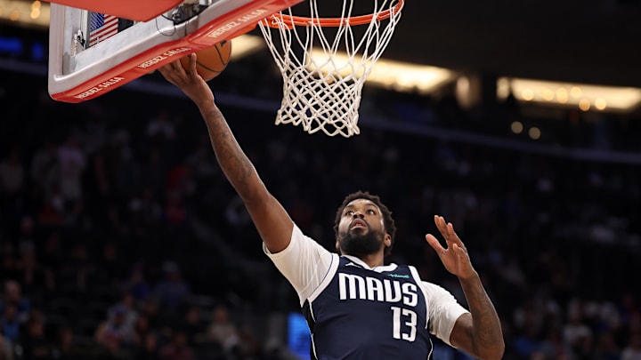 Dallas Mavericks forward Naji Marshall goes to the basket during the second half against the Los Angeles Clippers. Dallas Mavericks forward Naji Marshall goes to the basket during the second half against the Los Angeles Clippers.