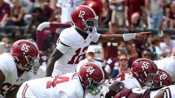 Alabama quarterback Keelon Russell is in the heart of the Heisman conversation midway through his first year as starter. Alabama quarterback Keelon Russell is in the heart of the Heisman conversation midway through his first year as starter.