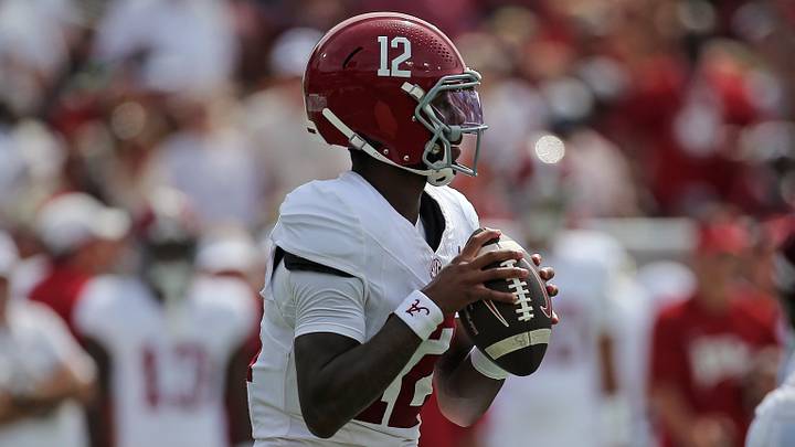 Bet on Alabama to win and cover against Georgia in college football Week 6 action. Bet on Alabama to win and cover against Georgia in college football Week 6 action.