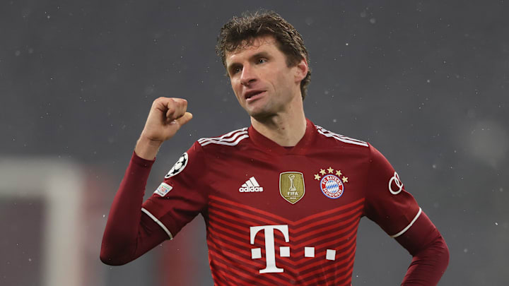 Muller scored the game's opener Muller scored the game's opener