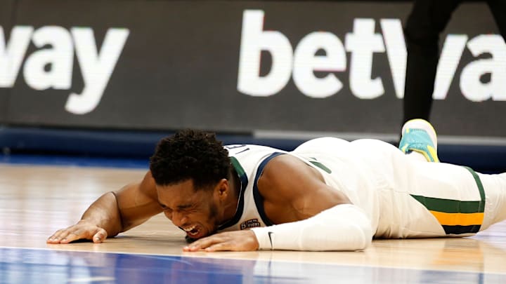 Utah Jazz guard Donovan Mitchell. 