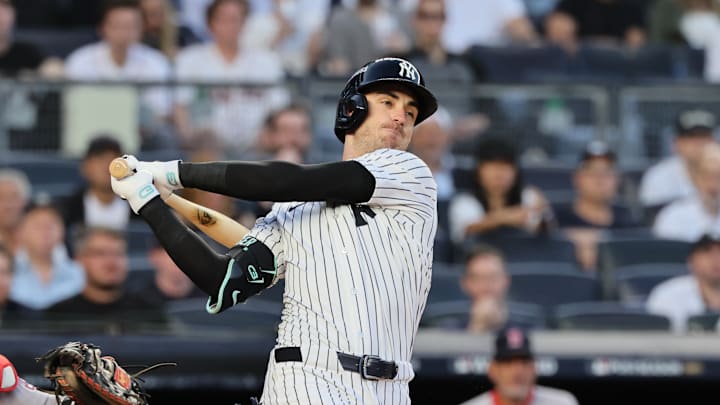 Cody Bellinger during Game 1 of the 2025 Wild Card Series