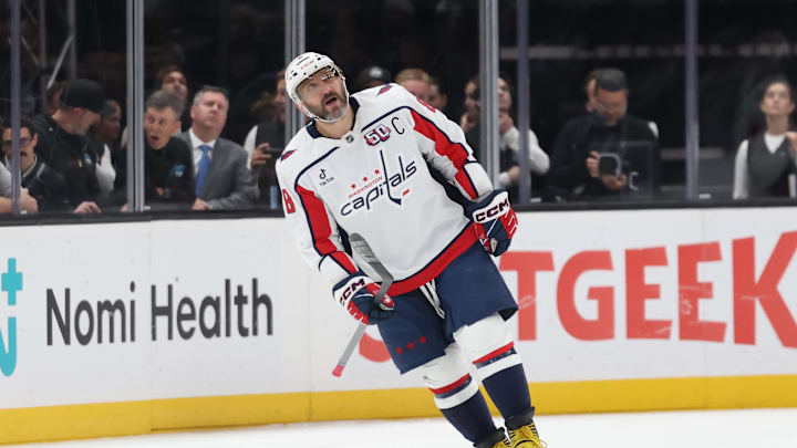 Alex Ovechkin, Washington Capitals Mandatory Credit: Rob Gray-Imagn Images