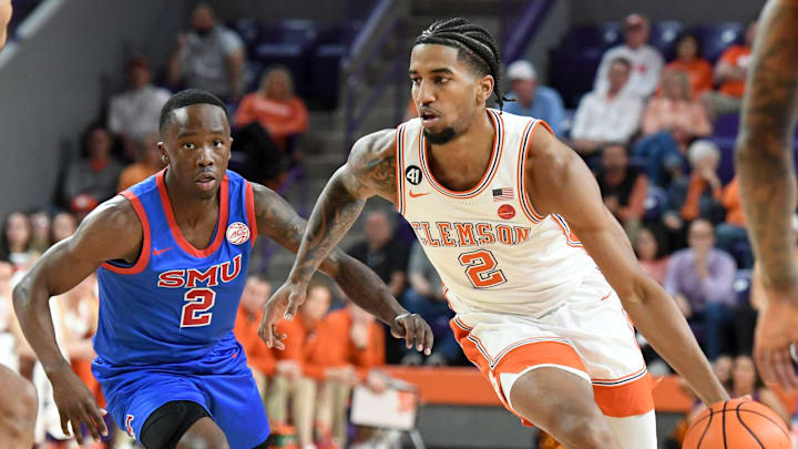 Clemson basketball defeated No. 24 SMU on Wednesday night for its first ranked win of the season. 