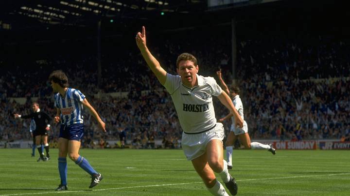 Clive Allen of Tottenham Hotspur