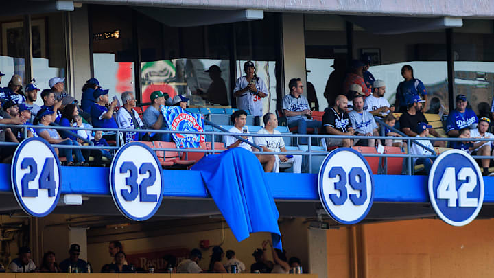 Los Dodgers han retirado varios números