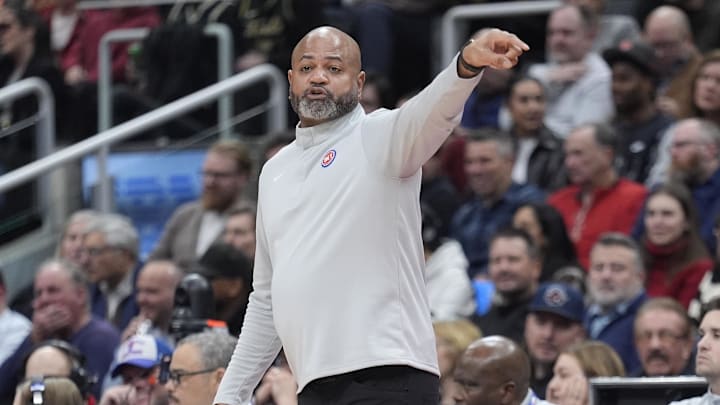 Detroit Pistons head coach J.B. Bickerstaff closed as the favorite to win Coach of the Year. 