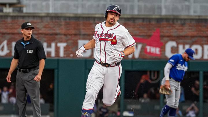 The Braves' catcher has been on a roll since the All-Star break The Braves' catcher has been on a roll since the All-Star break