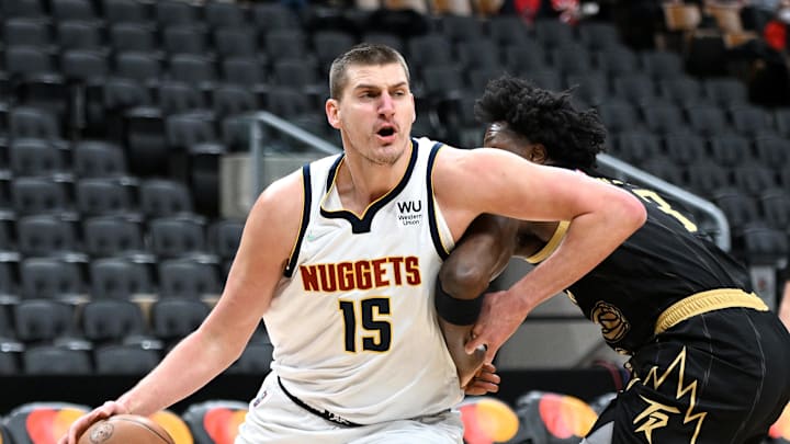 Denver Nuggets center Nikola Jokic.