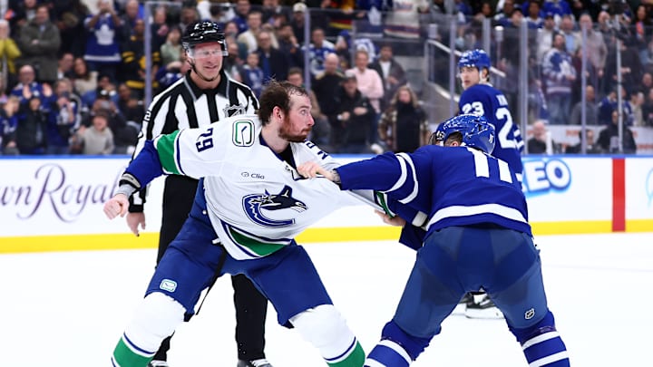 Vancouver Canucks v Toronto Maple Leafs