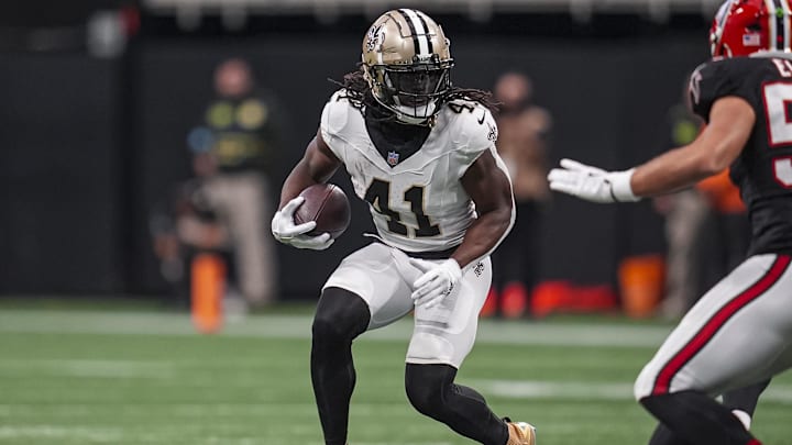 New Orleans Saints running back Alvin Kamara.