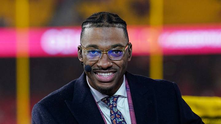 Former NFL quarterback turned commentator Robert Griffin III dropped major praise on a current college star. (Denny Medley-USA TODAY Sports) Former NFL quarterback turned commentator Robert Griffin III dropped major praise on a current college star. (Denny Medley-USA TODAY Sports)