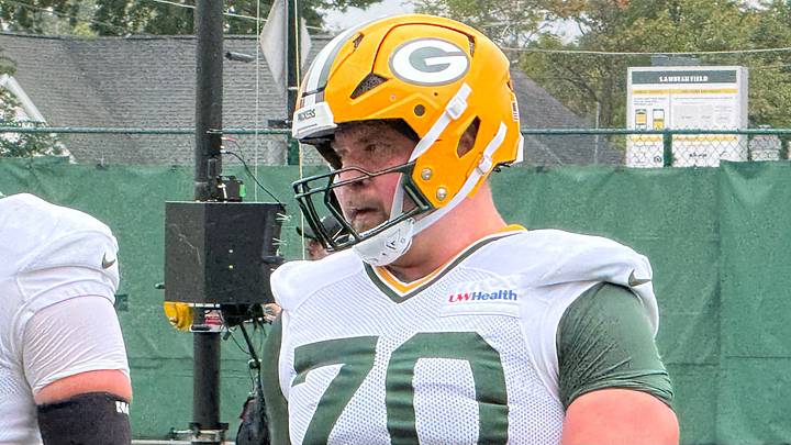 Nw Packers guard Kevin Zeitler is shown at practice on Wednesday. Nw Packers guard Kevin Zeitler is shown at practice on Wednesday.