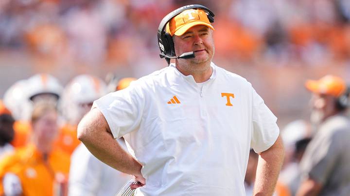 Tennessee coach Josh Heupel during a Tennessee football game against Furman at Neyland Stadium in Knoxville, Tenn., on Sept. 5, 2026. Tennessee coach Josh Heupel during a Tennessee football game against Furman at Neyland Stadium in Knoxville, Tenn., on Sept. 5, 2026.