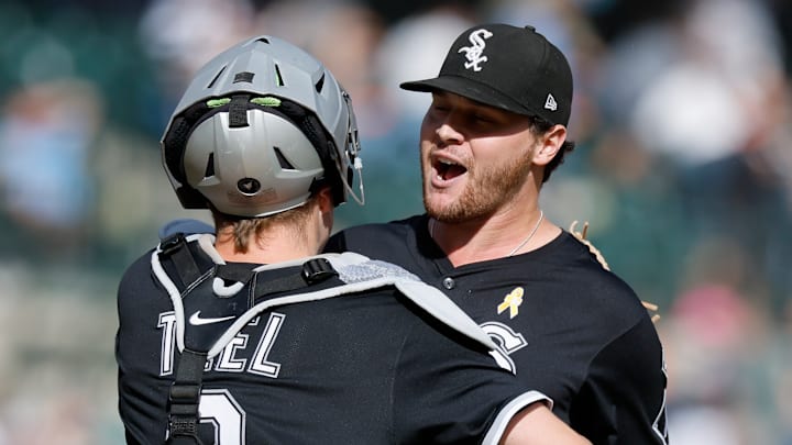 Mike Vasil, Kyle Teel - Chicago White Sox v Detroit Tigers