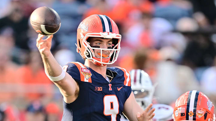 Luke Altmyer saw his stock rise last season