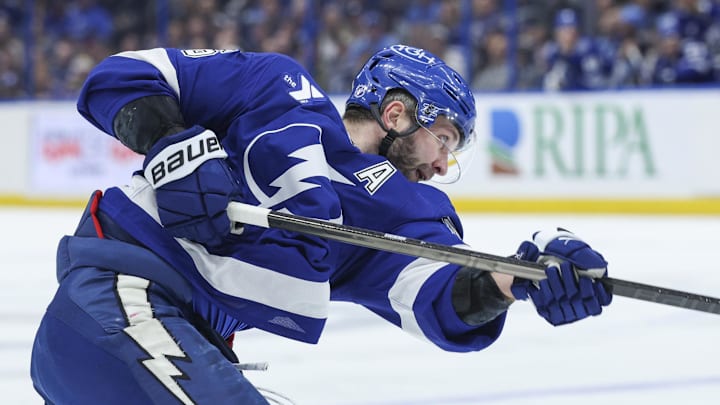 Nikita Kucherov has 13 goals in his last 14 games.