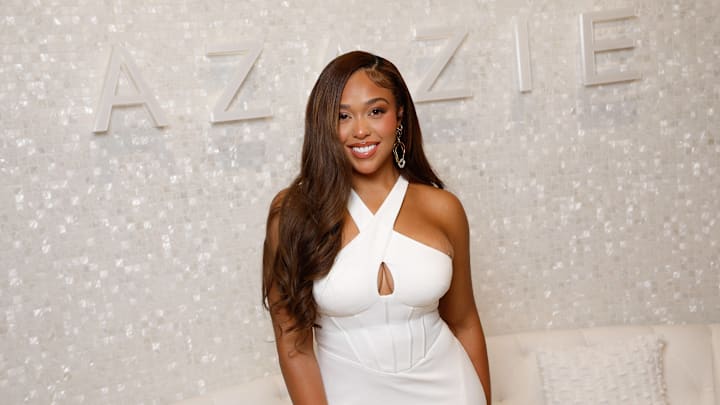Celebrities Attend Azazie Midsummer Soiree Event Featuring: Jordyn Woods Where: Los Angeles, California, United States When: 06 Aug 2024 