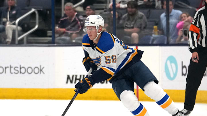 St Louis Blues v Columbus Blue Jackets