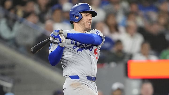 Los Angeles Dodgers first baseman Freddie Freeman is a solid prop target on May 12. Los Angeles Dodgers first baseman Freddie Freeman is a solid prop target on May 12.