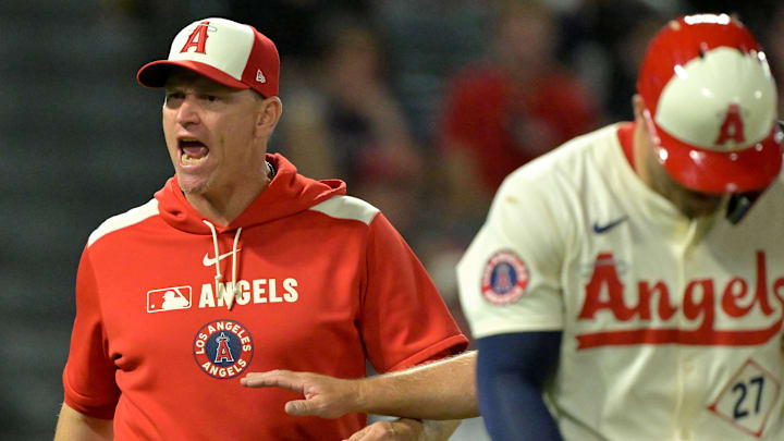 Texas Rangers v Los Angeles Angels