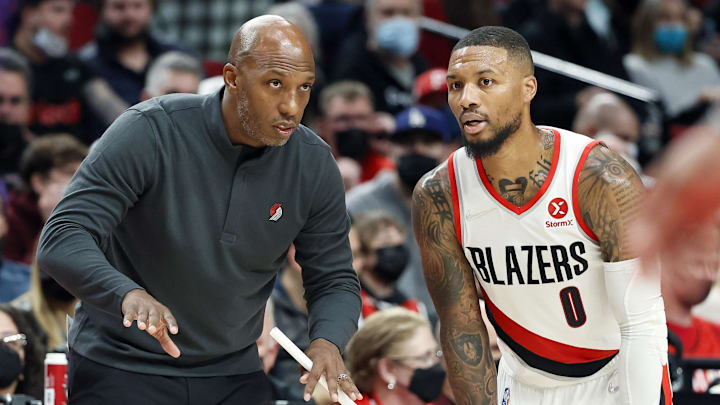 Damian Lillard signed a three-year deal to return to Portland. Damian Lillard signed a three-year deal to return to Portland.